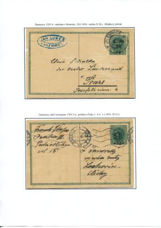 THE FIRST YEAR OF CZECHOSLOVAKIA – sheet 20