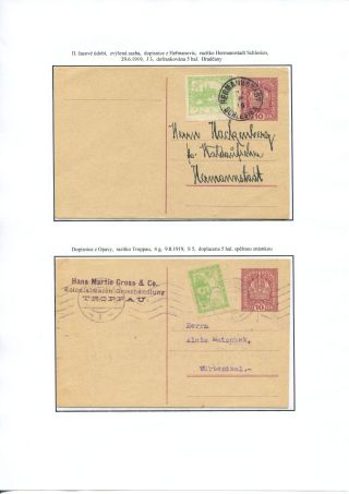 THE FIRST YEAR OF CZECHOSLOVAKIA – sheet 24