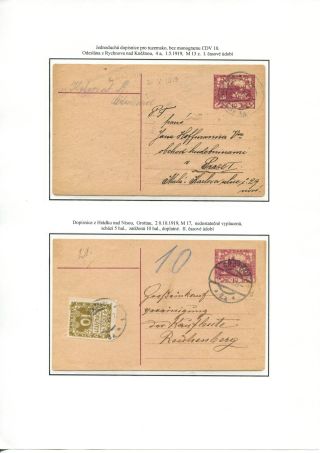 THE FIRST YEAR OF CZECHOSLOVAKIA – sheet 31