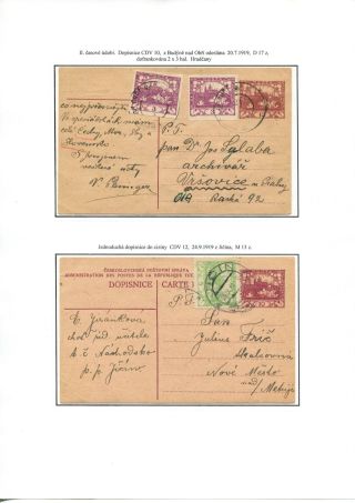 THE FIRST YEAR OF CZECHOSLOVAKIA – sheet 32