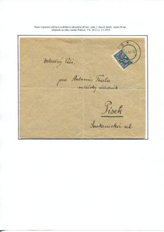 THE FIRST YEAR OF CZECHOSLOVAKIA – sheet 33