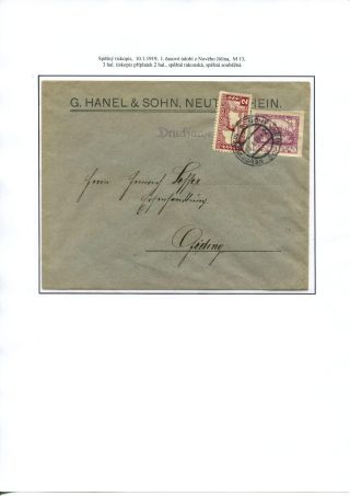 THE FIRST YEAR OF CZECHOSLOVAKIA – sheet 40