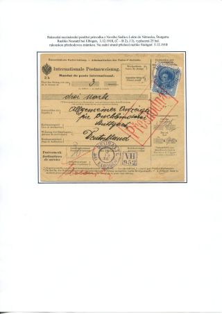 THE FIRST YEAR OF CZECHOSLOVAKIA – sheet 43