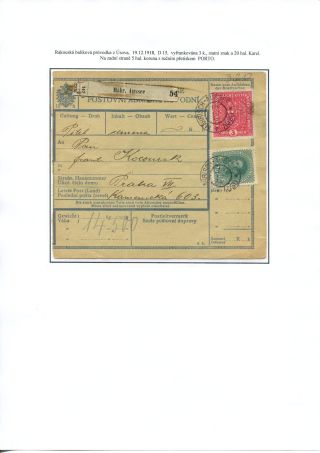 THE FIRST YEAR OF CZECHOSLOVAKIA – sheet 44