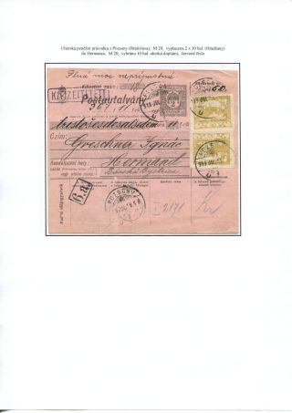 THE FIRST YEAR OF CZECHOSLOVAKIA – sheet 53