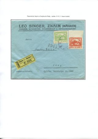 THE FIRST YEAR OF CZECHOSLOVAKIA – sheet 64