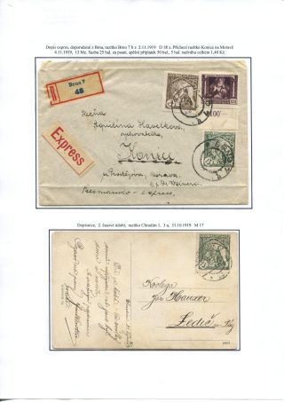 THE FIRST YEAR OF CZECHOSLOVAKIA – sheet 79