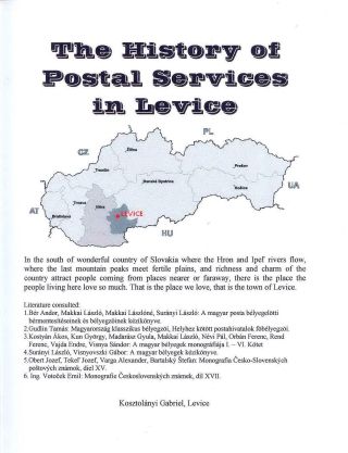 HISTORIE POŠTOVNICTVÍ V LEVICÍCH – list 1
