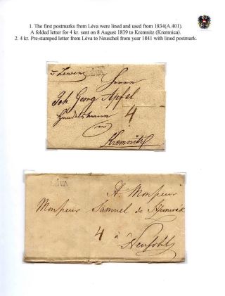 HISTORIE POŠTOVNICTVÍ V LEVICÍCH – list 13