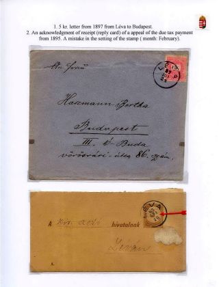 POSTWESENGESCHICHTE IN LEVICE – Blatt 48