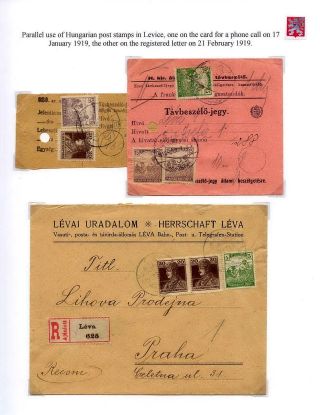 HISTORIE POŠTOVNICTVÍ V LEVICÍCH – list 58