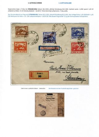 ČESKOSLOVENSKÁ LETECKÁ POŠTA 1920-1938 – list 4