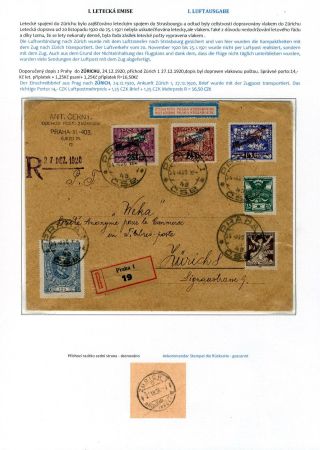 ČESKOSLOVENSKÁ LETECKÁ POŠTA 1920-1938 – list 6