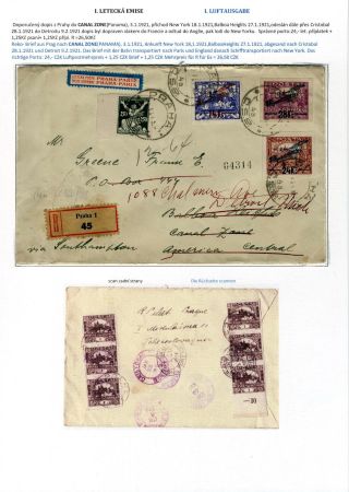 ČESKOSLOVENSKÁ LETECKÁ POŠTA 1920-1938 – list 8