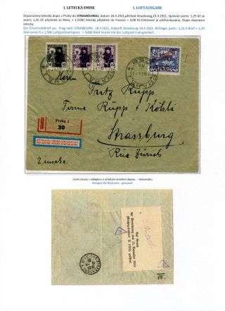 ČESKOSLOVENSKÁ LETECKÁ POŠTA 1920-1938 – list 11