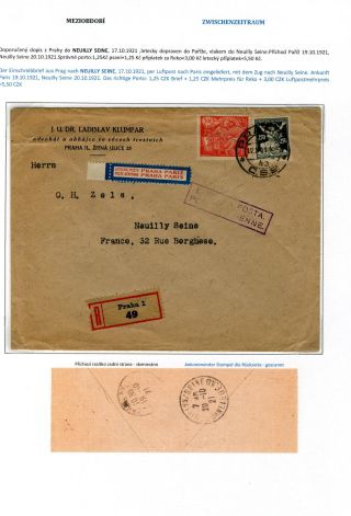 ČESKOSLOVENSKÁ LETECKÁ POŠTA 1920-1938 – list 13