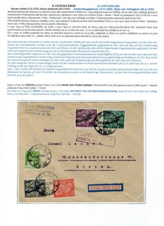 ČESKOSLOVENSKÁ LETECKÁ POŠTA 1920-1938 – list 14