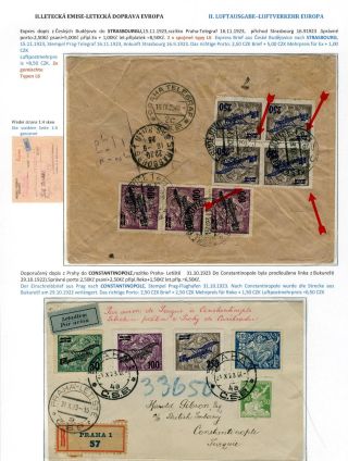 ČESKOSLOVENSKÁ LETECKÁ POŠTA 1920-1938 – list 18