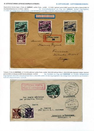 ČESKOSLOVENSKÁ LETECKÁ POŠTA 1920-1938 – list 20