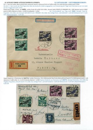ČESKOSLOVENSKÁ LETECKÁ POŠTA 1920-1938 – list 22