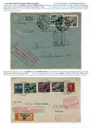 ČESKOSLOVENSKÁ LETECKÁ POŠTA 1920-1938 – list 24