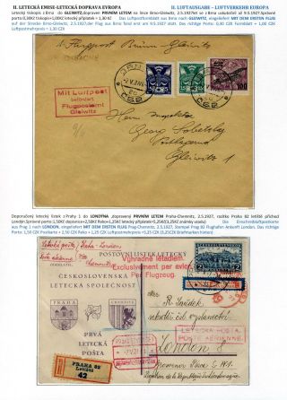 ČESKOSLOVENSKÁ LETECKÁ POŠTA 1920-1938 – list 25