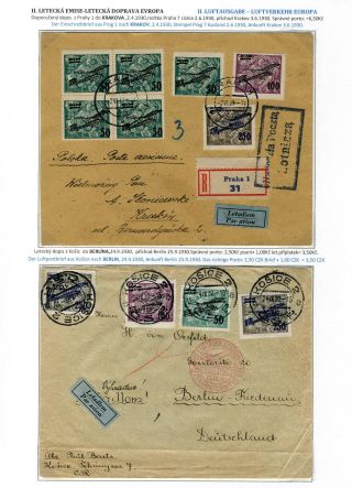 ČESKOSLOVENSKÁ LETECKÁ POŠTA 1920-1938 – list 32
