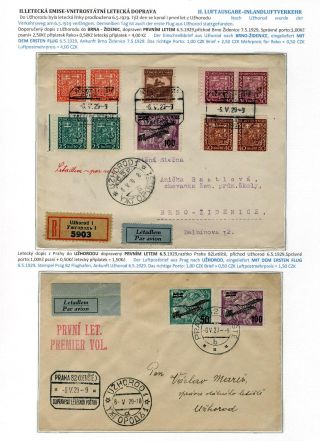 ČESKOSLOVENSKÁ LETECKÁ POŠTA 1920-1938 – list 35