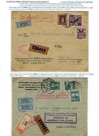ČESKOSLOVENSKÁ LETECKÁ POŠTA 1920-1938 – list 36