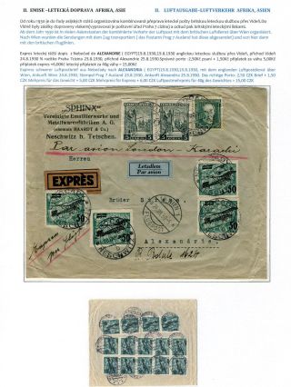 ČESKOSLOVENSKÁ LETECKÁ POŠTA 1920-1938 – list 39