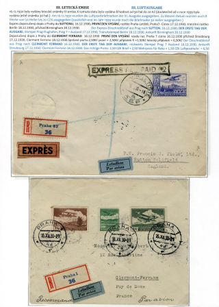 ČESKOSLOVENSKÁ LETECKÁ POŠTA 1920-1938 – list 42