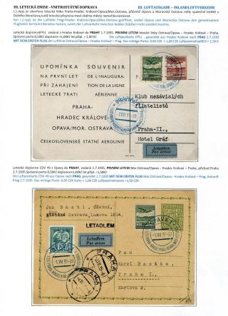 ČESKOSLOVENSKÁ LETECKÁ POŠTA 1920-1938 – list 46