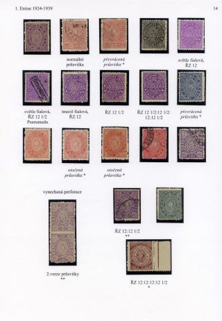 BRIEFMARKEN VON TRAVANCORE  UND TRAVANCORE-COCHIN 1888-1951 – Blatt 14