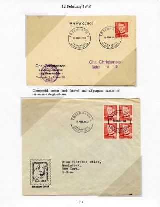 DÁNSKO - VYDÁNÍ FREDERIK IX 1948-1960 NA OBÁLKÁCH PRVNÍHO DNE – list 14