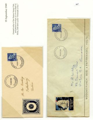 DÁNSKO - VYDÁNÍ FREDERIK IX 1948-1960 NA OBÁLKÁCH PRVNÍHO DNE – list 67