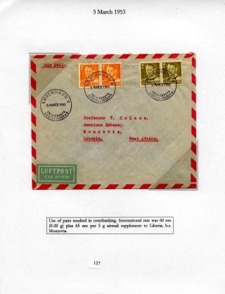 DÁNSKO - VYDÁNÍ FREDERIK IX 1948-1960 NA OBÁLKÁCH PRVNÍHO DNE – list 127