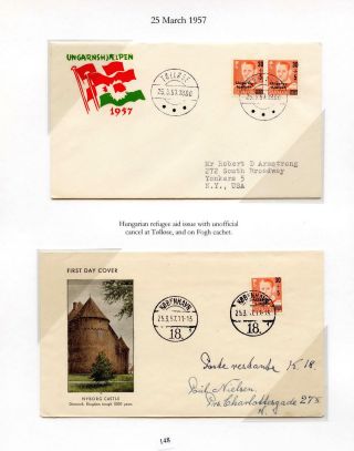DÁNSKO - VYDÁNÍ FREDERIK IX 1948-1960 NA OBÁLKÁCH PRVNÍHO DNE – list 148