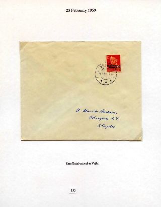 DÁNSKO - VYDÁNÍ FREDERIK IX 1948-1960 NA OBÁLKÁCH PRVNÍHO DNE – list 155