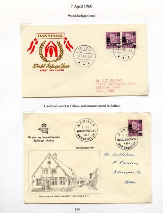 DÁNSKO - VYDÁNÍ FREDERIK IX 1948-1960 NA OBÁLKÁCH PRVNÍHO DNE – list 158