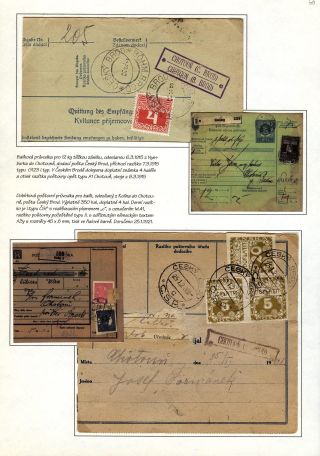POŠTOVNY OKRESU ČESKÝ BROD – list 2
