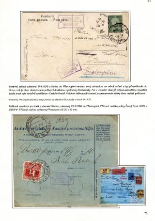 POŠTOVNY OKRESU ČESKÝ BROD – list 4