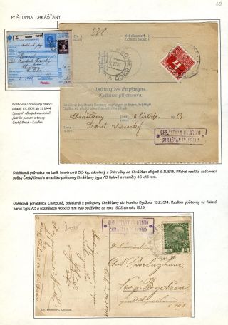 POŠTOVNY OKRESU ČESKÝ BROD – list 6
