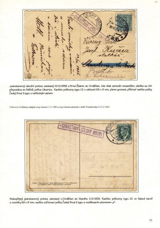POŠTOVNY OKRESU ČESKÝ BROD – list 8