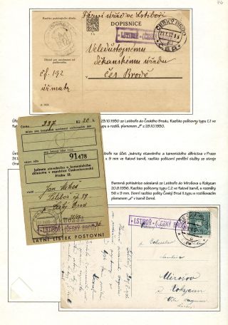 POŠTOVNY OKRESU ČESKÝ BROD – list 11