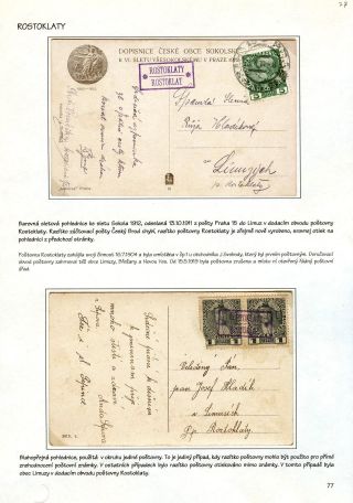 POŠTOVNY OKRESU ČESKÝ BROD – list 13