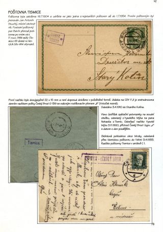 POŠTOVNY OKRESU ČESKÝ BROD – list 14