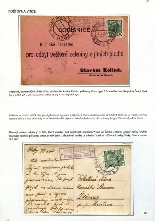 POŠTOVNY OKRESU ČESKÝ BROD – list 16
