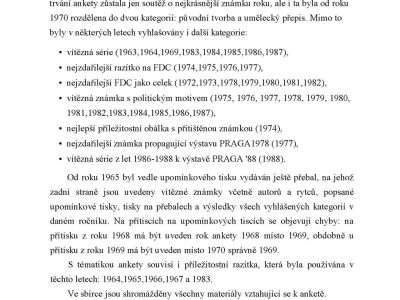 MEZINÁRODNÍ ANKETA DENÍKU MLADÁ FRONTA: VOLÍME NEJLEPŠÍ  ČESKOSLOVENSKOU POŠTOVNÍ ZNÁMKU 1963-1990