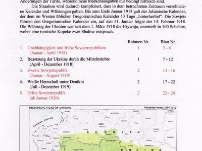 POSTAL HISTORY OF INDEPENDENT UKRAINE 1918-1920