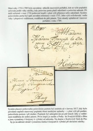 AUSGEWÄHLTEN KAPITELN AUS POSTGESCHICHTE VON PRAG (1526-1918) – Blatt 10